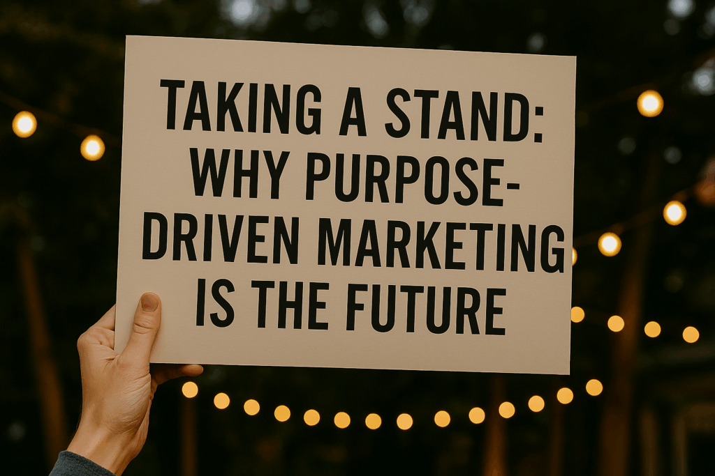Taking a Stand: Why Purpose-Driven Marketing is the Future